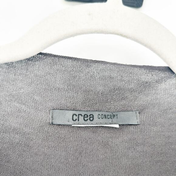 Crea Concept Womens Lagenlook Layer Lounge Long Sleeve Asymmetrical‎ Tunic Top - Picture 3 of 6